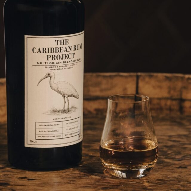 Caribbean Rum Project Multi Origin Blended Rum mit Tastingglas