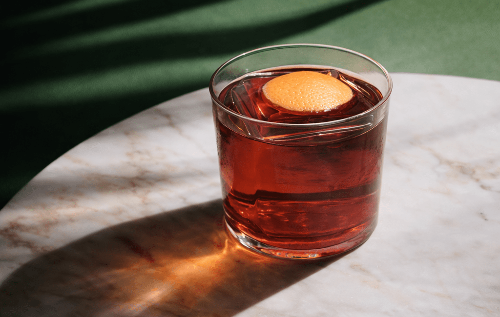 Pineapple Negroni Cocktail mit Pineapple Rum vom Caribbean Rum Project