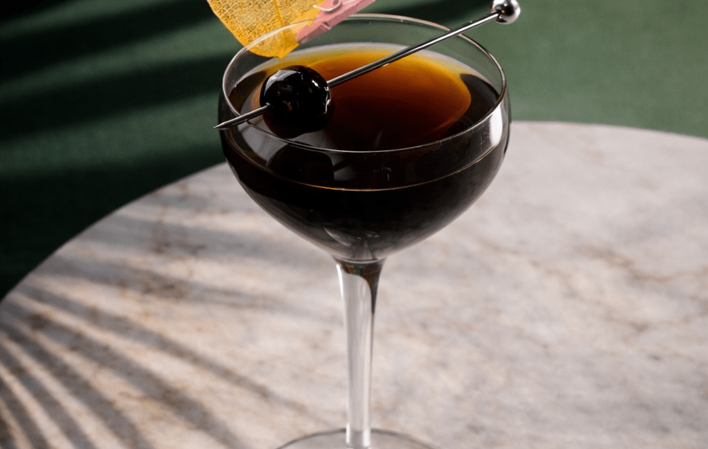 PX Manhattan Cocktail mit Caribbean Rum Project PX Finish Rum