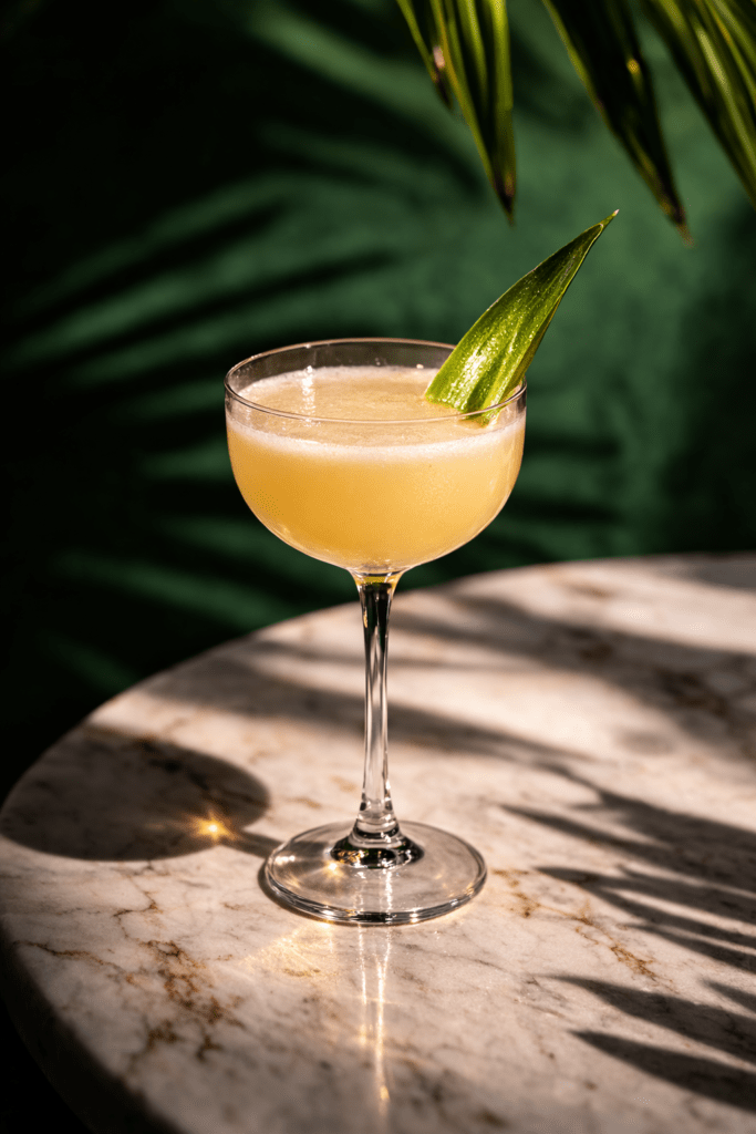 Pineapple Daiquiri Cocktail mit Caribbean Rum Project Rum