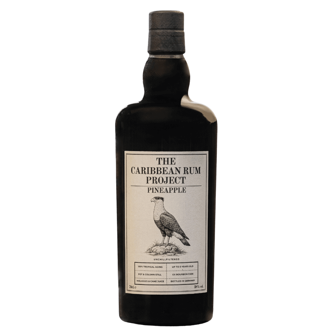 Pineapple Rum Caribbean Rum Project Flasche Vorderseite